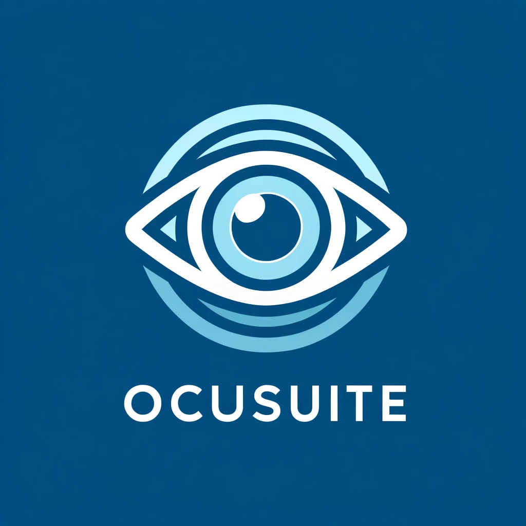 Logo OcuSuite, il sistema operativo dello studio medico oculistico