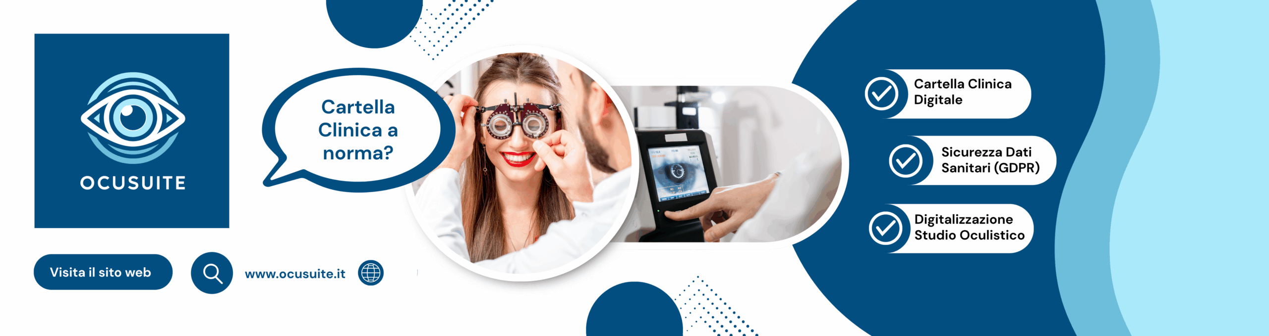 OcuSuite, gestionale per studi medici, software oculistico